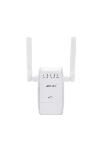 Andowl Ασύρματο WiFi N Router/Repeater 300Mbps Q-A225 σε λευκό χρώμα