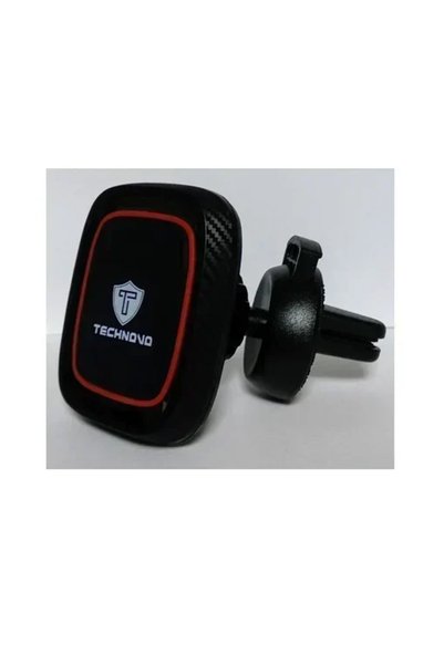 OEM Βάση κινητού αυτοκινήτου με μαγνήτη Technovo TN-V001 σε μαύρο χρώμα