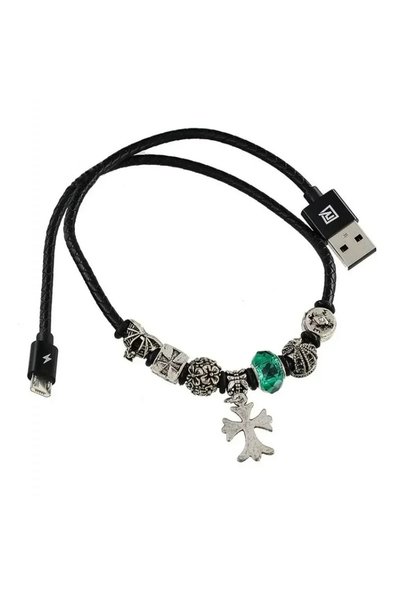 Remax Καλώδιο - κόσμημα RC-058m Data Cable Jewellery Usb to Micro Usb 0,5m
