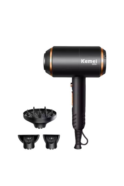 Kemei Επαγγελματικό πιστολάκι μαλλιών 1700W με φυσούνα 3 σε 1 KM-8896