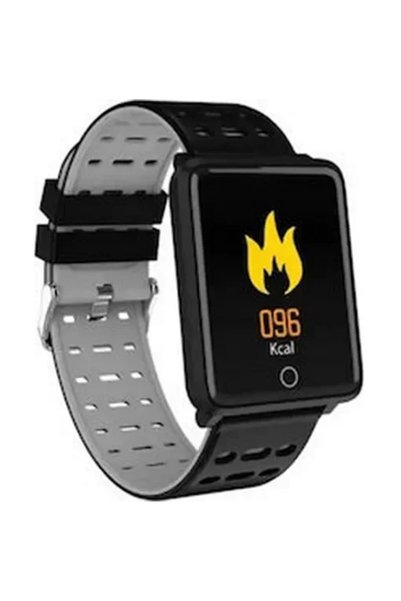 OEM Smartwatch mε oθόνη aφής F3 55020, σε γκρι χρώμα