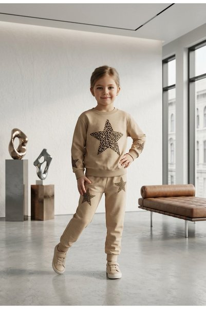 Soft kids Komplet za devojčice - gornji i donji deo, dvodelni set za proleće ...