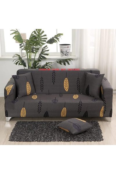 HOUSE OF QUIRK غطاء أريكة ثلاثية المقاعد عالمي عالي المرونة، غطاء للأريكة 140...