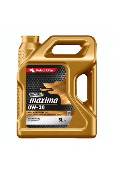 Petrol Ofisi Ulei de motor complet sintetic Maxima 0W-30 – 5L Ford WSS-M2C950-A