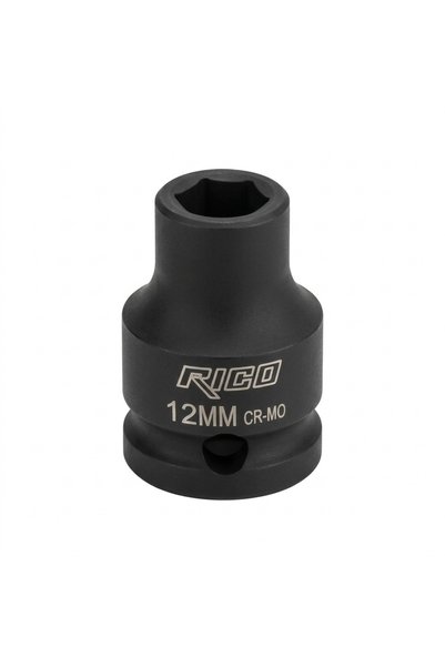 Rico 1/2 Air Socket Short 12mm