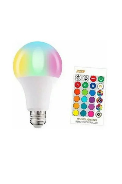 OEM Λάμπα LED για ντουί E27 RGB 900lm 013548