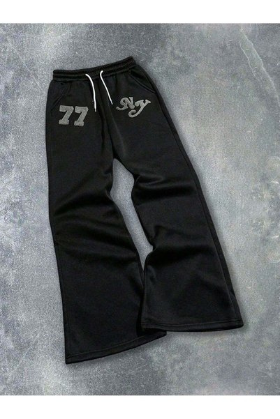 Sheya Pantaloni, negru