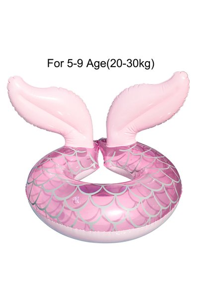 Choice Pink fish tail-KC 1PC Inflatable Swimming Ring Pool Float Swim Accesso...