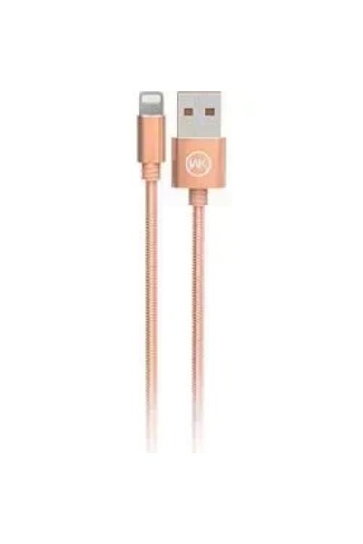 OEM Καλωδιο WK KINGKONG WDC-013 DATA USB to Lightning, σε Ροζ Χρώμα