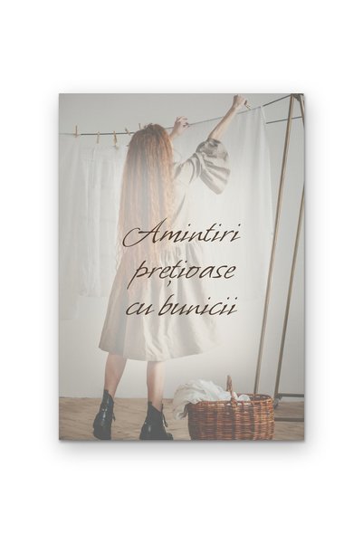OEM Poster decorativ perete Amintiri prețioase cu bunicii, design emoționant,...