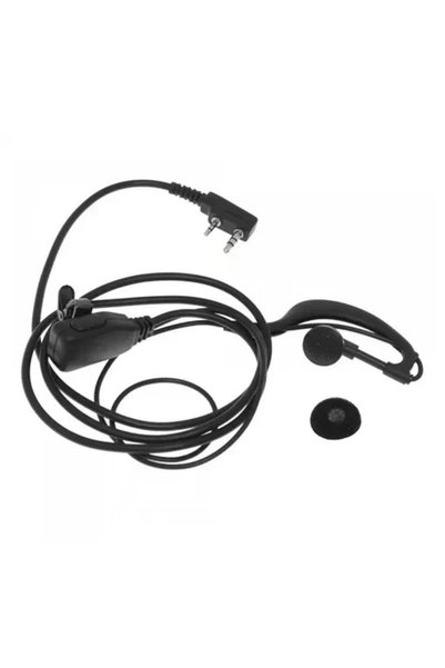 BAOFENG Ακουστικό Ear Hook UHF/VHF με PTT μικρόφωνο για ασύρματο πομποδέκτη