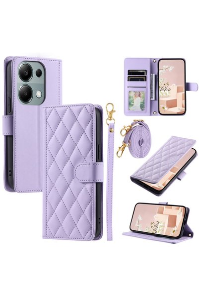 XGSM Husă tip carte pentru Xiaomi Redmi Note 13 Pro 4G / Poco M6 Pro 4G, din ...