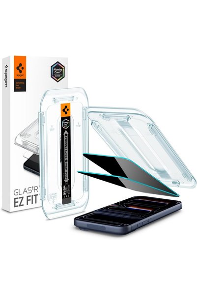 Spigen واقي شاشة GLAStR EZ FIT [PRIVACY] لهاتف آيفون 17 برو |   آيفون 17 |   ...