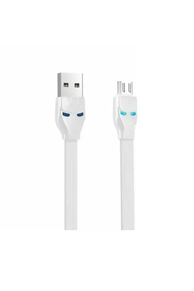 Hoco Κανονικό καλώδιο USB 2.0 σε micro USB λευκό 1.2μ (U14 Steel Man)