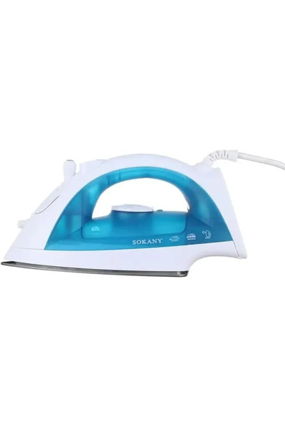 OEM Sokany YW-5518 Steam Iron - 1200-1600W σε μπλε χρώμα
