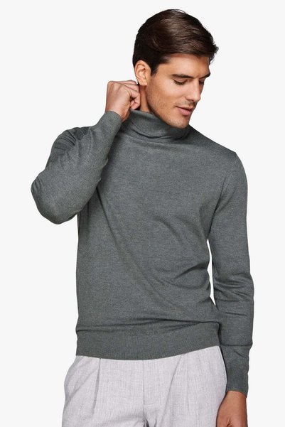 Other Pulover pe gât CAIM18-1401 Verde