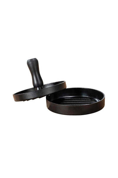 Wenko Presă pentru burgeri, antiaderentă, fabricată din aluminiu și plastic, ...