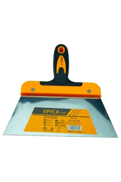 OEM Σπάτουλα - στοκαδόρος με μεταλλική λάμα 200 mm και αντιολισθητική λαβή Ep...