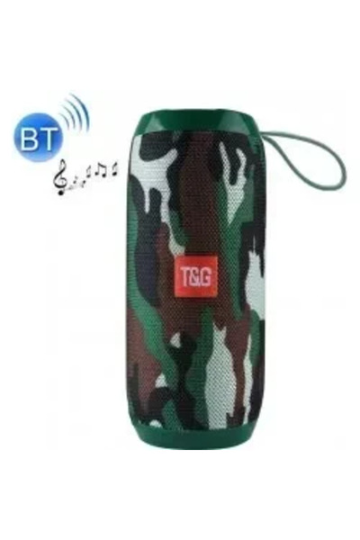 TG Φορητό ηχείο Bluetooth T&G TG-106, σε μιλιτέρ χρώμα