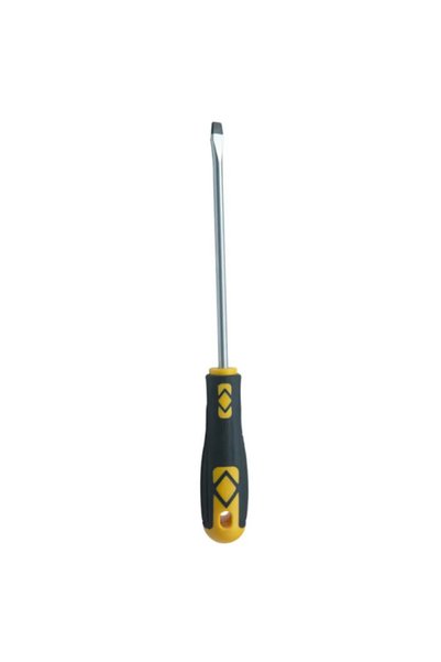 OEM Κατσαβίδι CRV Ίσιο 6x100mm με Λαβή Καουτσούκ Epica Star EP-60224