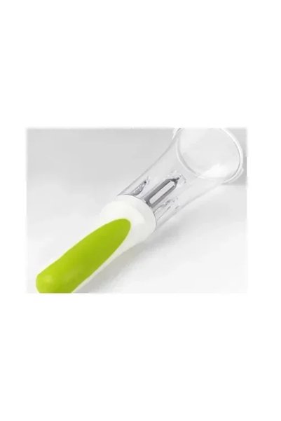 OEM Αποφλοιωτής με τρεις λεπίδες και δοχείο - Bonzai Peeler, σε πράσινο χρώμα