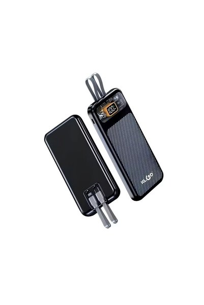 OEM Γρήγορης φόρτισης 10000mAh 20w με ενσωματωμένη οθόνη LED KLGO KP-22 σε μα...