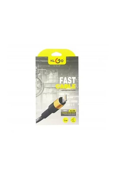 Apple Καλώδιο USB Υψηλής Ποιότητας KLGO S-88 για iPhone / iPAD για Γρήγορη Φό...