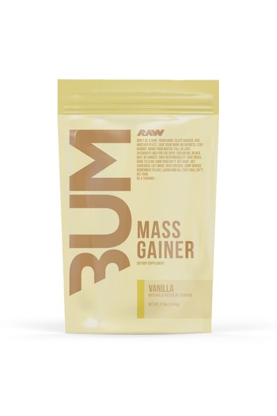 RAW NUTRITION Raw Cbum Mass Gainer Vanilla 12lb