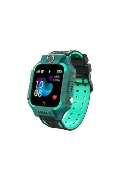 OEM Παιδικό Smartwatch με καουτσούκ/Πλαστικό λουράκι πράσινο OEM0024 Ezra