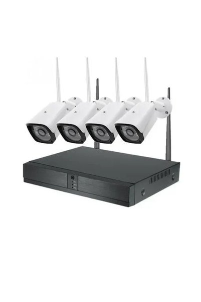 OEM Ολοκληρωμένο σύστημα CCTV Kit Wi-Fi με 4 ασύρματες κάμερες 39405