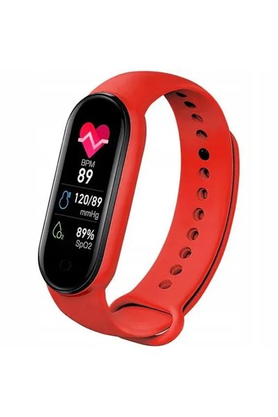 OEM SPM M7 Activity Tracker με παλμογράφο σε κόκκινο χρώμα