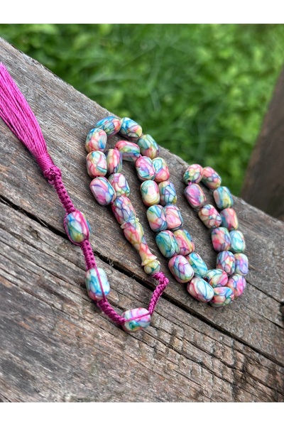 TESBİHSARAYI Old Galanith Prayer Beads - Old French Craftsmanship - Amber Prayer Beads - Amber - Prayer Beads - with Wooden Box