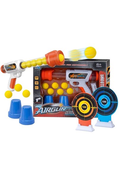 OEM Αεροβόλο και 6 μπάλες σε κουτί 31x25x6 εκ. ToyMarkt 88839