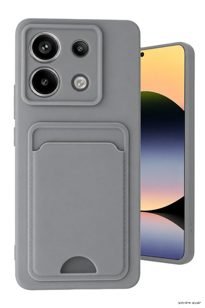 New Face حافظة SPT-GLD Newface Redmi Note 13 Pro 5G من السيليكون مع بطاقة كيل...