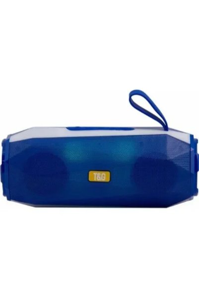 TG Ηχείο Bluetooth 10W με ραδιόφωνο και 5 ώρες λειτουργίας Blue T&G TG-147