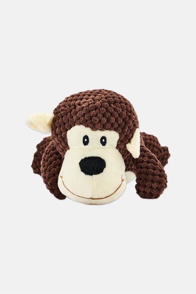soft toys Funky Monkey Dog Toys, Brown