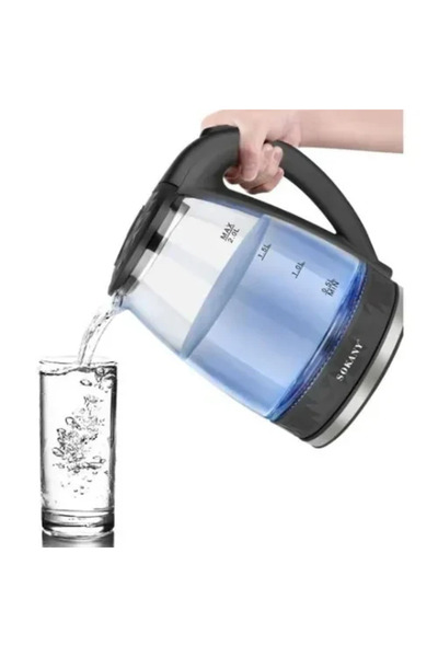 OEM Βραστήρας Sokany SK-1045 2lt 1500W σε μαύρο χρώμα
