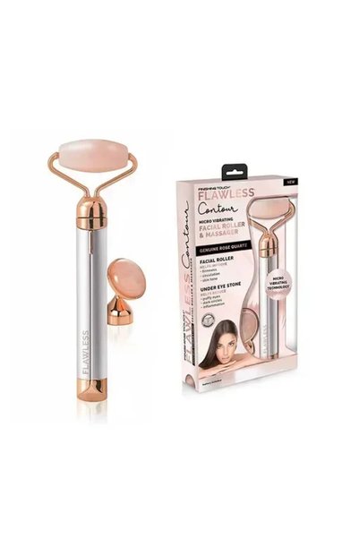 OEM Συσκευή Μασάζ Προσώπου Flawless Micro Vibrating Facial Roller And Massager