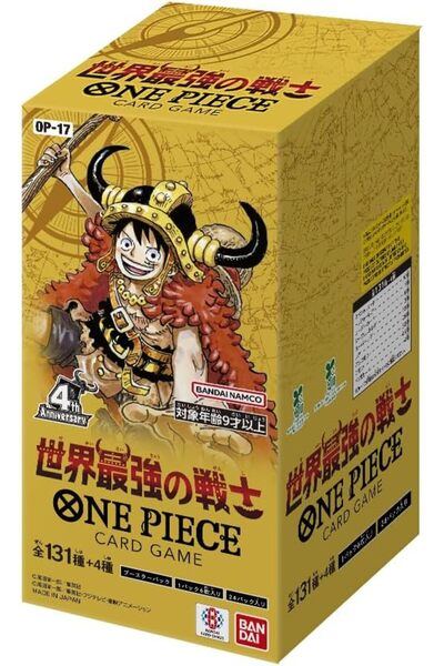 BANDAI One Piece Card Game Booster Pack The World's Strongest Warrior [OP-17]...
