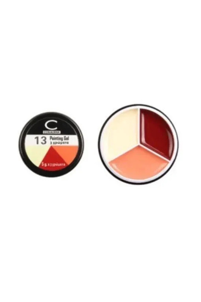 OEM Επαγγελματικό gel νυχιών με 3 χρώματα Cosmofan Painting Gel 5g no. 13 - 9...