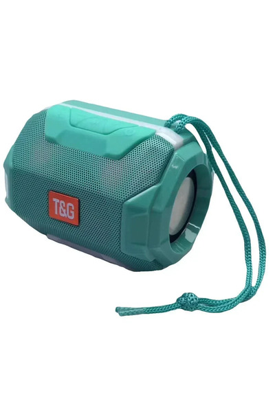 TG Φορητό ασύρματο ηχείο Bluetooth T&G TG162, σε Turquoise χρώμα