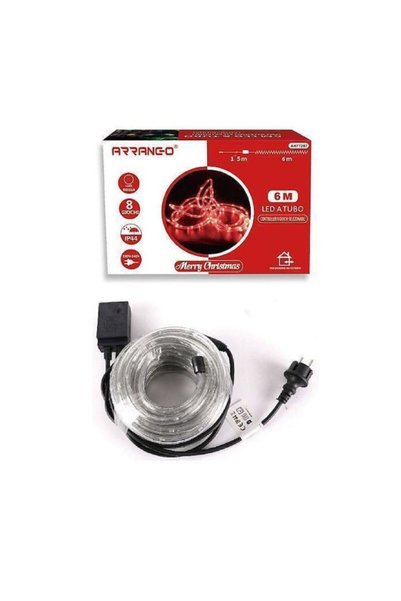 OEM Αδιάβροχος φωτοσωλήνας 220-240V 6m IP44 με πρόγραμμα, 8 λειτουργίες εξωτε...