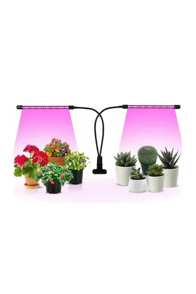 OEM Φωτιστικό 40x LED ανάπτυξης φυτών Full Spectrum 2 x λάμπα θερμοκηπίου εσω...