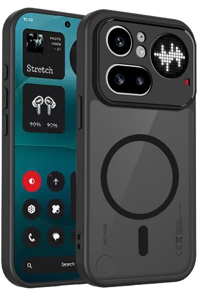 GENERAL غطاء حماية EVCASOY لهاتف Nothing Phone 4a Pro، حماية مغناطيسية غير لا...