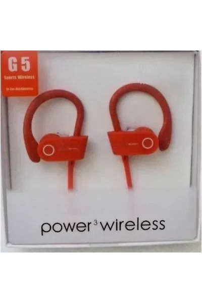 OEM G5 Power 3 ασύρματα ακουστικά, σε πορτοκαλί χρώμα