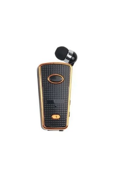 OEM AKZ-Q3 In-ear Bluetooth Handsfree σε χρυσό χρώμα