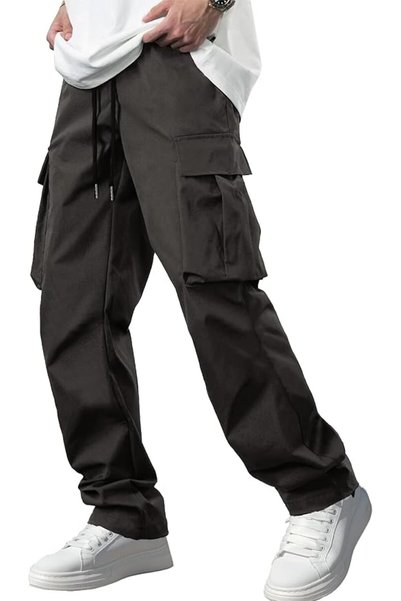 GENERAL Comdecevis mens Comdecevis Men's Casual Cargo Pants Workout Joggers S...