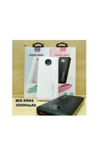 OEM Power bank 10000 mAh Moxom MX-PB94 σε μαύρο χρώμα