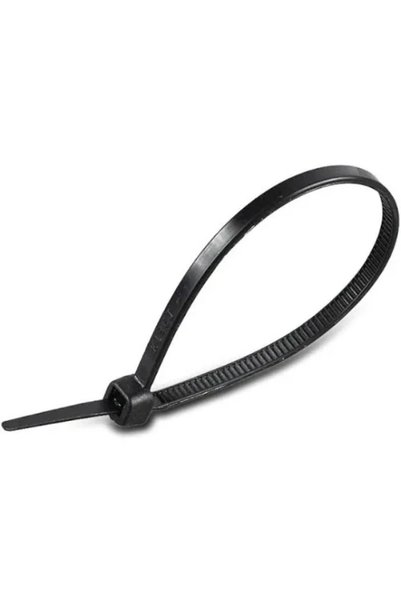OEM Δεματικά καλωδίων (cable Ties) 4,8*350mm 100 τεμάχια σε μαύρο χρώμα