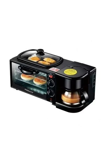 OEM Συσκευή 3 σε 1 Breakfast Maker Sokany SK-145